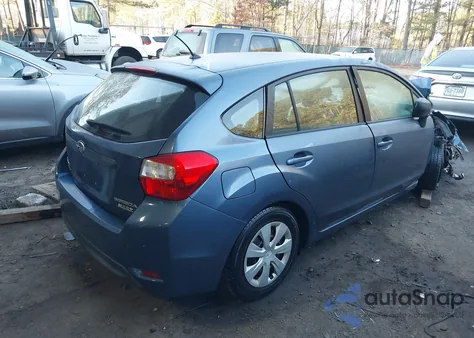 2013 Subaru Impreza 2.0I z USA, uszkodzony, nr VIN JF1GPAA66DH853664